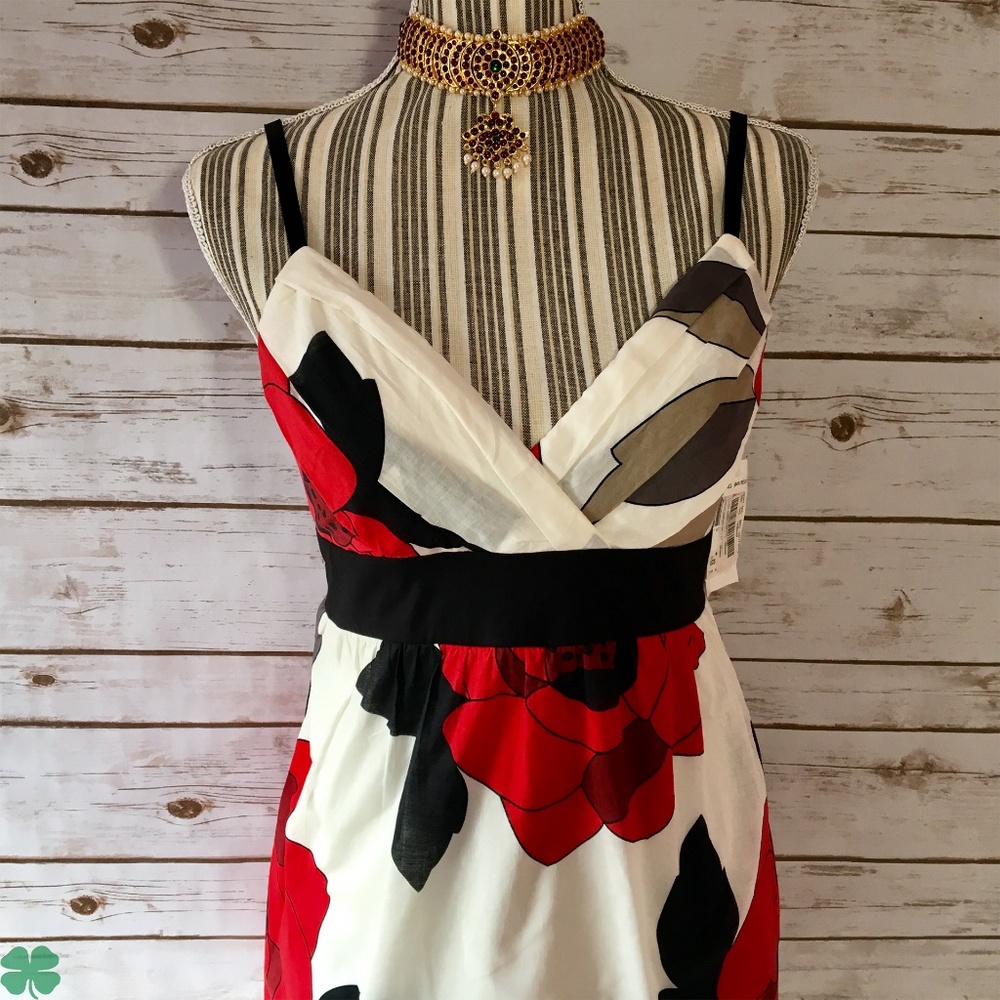 NWT Jodi Kristopher Floral Dress Size 11/12 - Picture 2 of 10